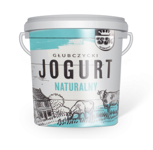 Jogurt naturalny, gęsty 3%  5 kg / 11 kg