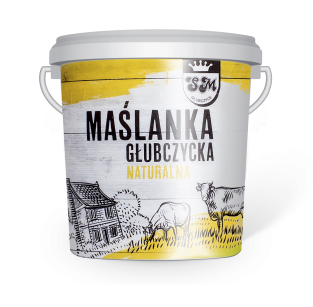 Maślanka naturalna 0,4% (piekarnicza) 11 kg